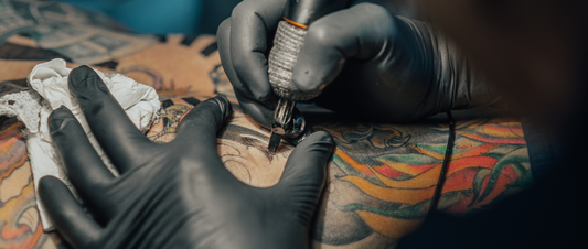How does the tattoo healing process work?