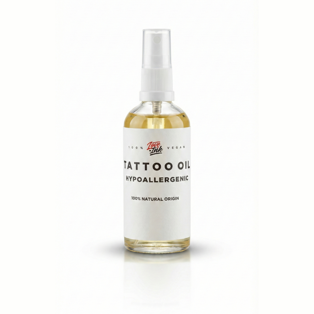 Olio per tatuaggi ipoallergenico 100 ml
