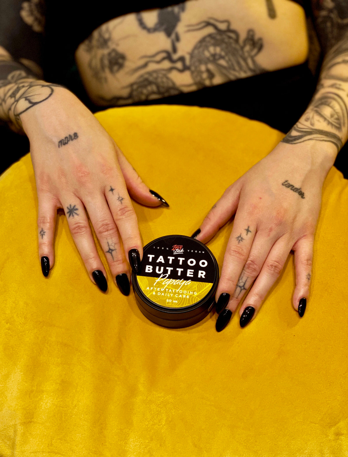 FLAVOURTATTOO Butter Für Tattoos – Papaya, 200 Ml, Für Microblading & Hautpflege